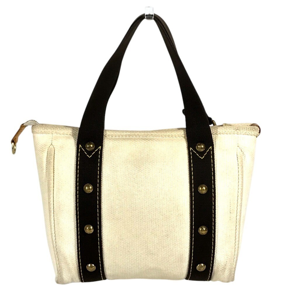 LOUIS VUITTON M40039 Antigua Cabas PM Tote Bag, Handbag, Cotton, Men's/Women'...